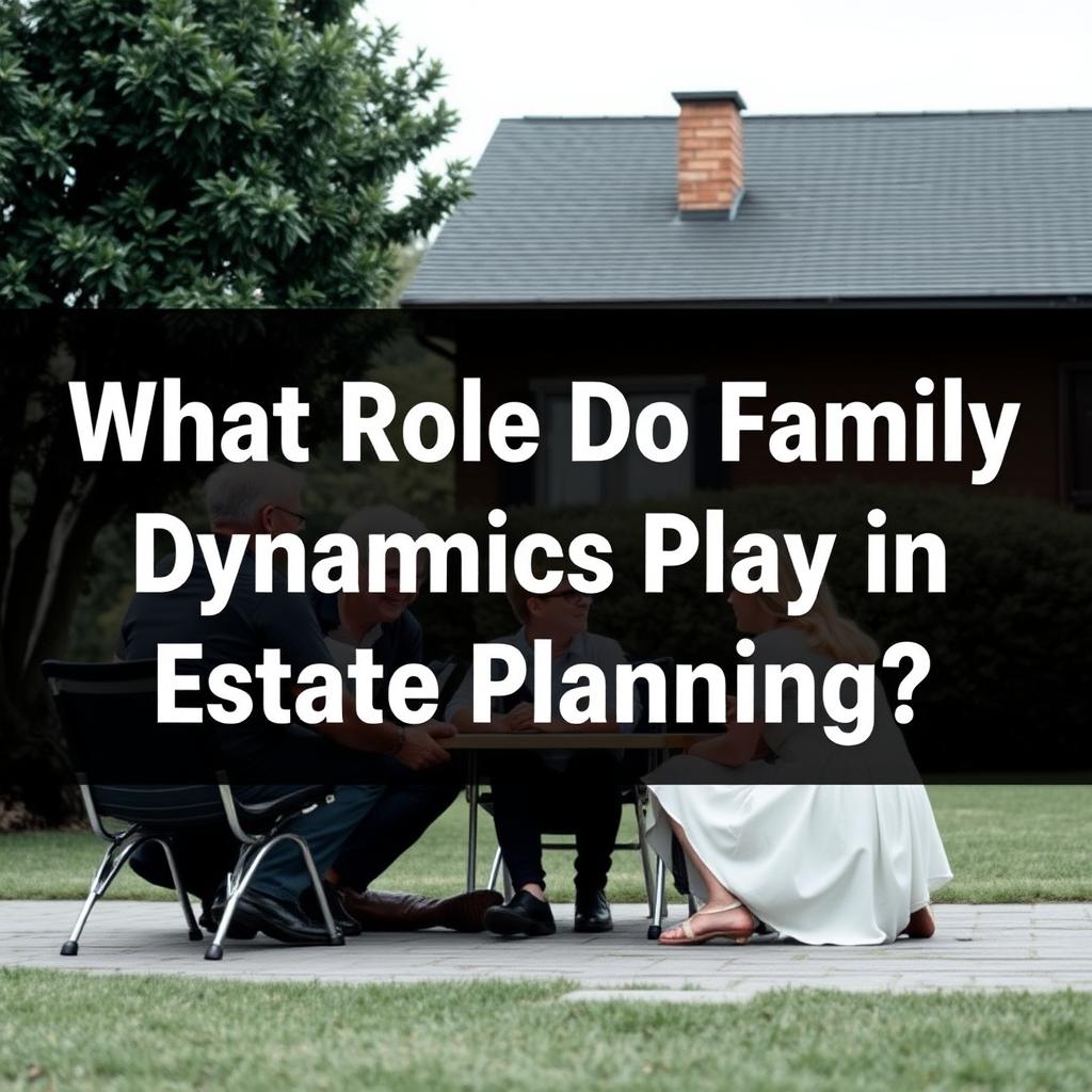 People seated outdoors discussing estate planning, highlighting the importance of family dynamics in financial decisions.